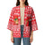 Afghanistan Christmas Kimono with Santa Camels Sheep Traditional Pattern and Festive Design - Wonder Print Shop