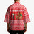 Afghanistan Christmas Kimono with Santa Camels Sheep Traditional Pattern and Festive Design - Wonder Print Shop