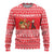 Afghanistan Christmas Ugly Christmas Sweater with Santa Camels Sheep Traditional Pattern and Festive Design - Wonder Print Shop