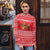Afghanistan Christmas Ugly Christmas Sweater with Santa Camels Sheep Traditional Pattern and Festive Design - Wonder Print Shop