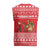 Afghanistan Christmas Knitted V-Neck Vest with Santa Camels Sheep Traditional Pattern and Festive Design - Wonder Print Shop