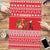 Afghanistan Christmas Puzzle with Santa Camels Sheep Traditional Pattern and Festive Design - Wonder Print Shop