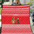 Afghanistan Christmas Quilt with Santa Camels Sheep Traditional Pattern and Festive Design - Wonder Print Shop