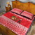 Afghanistan Christmas Quilt Bed Set with Santa Camels Sheep Traditional Pattern and Festive Design - Wonder Print Shop