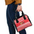 Afghanistan Christmas Shoulder Handbag with Santa Camels Sheep Traditional Pattern and Festive Design - Wonder Print Shop