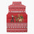 Afghanistan Christmas Sleeveless Puffer Jacket with Santa Camels Sheep Traditional Pattern and Festive Design - Wonder Print Shop