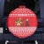 Afghanistan Christmas Spare Tire Cover with Santa Camels Sheep Traditional Pattern and Festive Design - Wonder Print Shop