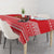 Afghanistan Christmas Tablecloth with Santa Camels Sheep Traditional Pattern and Festive Design - Wonder Print Shop