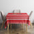 Afghanistan Christmas Tablecloth with Santa Camels Sheep Traditional Pattern and Festive Design - Wonder Print Shop