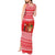 Afghanistan Christmas Tank Maxi Dress with Santa Camels Sheep Traditional Pattern and Festive Design - Wonder Print Shop