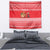 Afghanistan Christmas Tapestry with Santa Camels Sheep Traditional Pattern and Festive Design - Wonder Print Shop