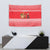 Afghanistan Christmas Tapestry with Santa Camels Sheep Traditional Pattern and Festive Design - Wonder Print Shop
