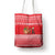 Afghanistan Christmas Tote Bag with Santa Camels Sheep Traditional Pattern and Festive Design - Wonder Print Shop