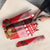 Afghanistan Christmas Umbrella with Santa Camels Sheep Traditional Pattern and Festive Design - Wonder Print Shop