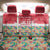 Singapore Christmas Back Car Seat Cover with Skyline Batik Patterns Landmark Silhouettes and Festive Design - Wonder Print Shop