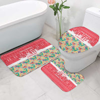 Singapore Christmas Bathroom Set with Skyline Batik Patterns Landmark Silhouettes and Festive Design - Wonder Print Shop