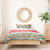 Singapore Christmas Bedding Set with Skyline Batik Patterns Landmark Silhouettes and Festive Design - Wonder Print Shop