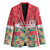 Singapore Christmas Blazer with Skyline Batik Patterns Landmark Silhouettes and Festive Design - Wonder Print Shop