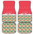 Singapore Christmas Car Mats with Skyline Batik Patterns Landmark Silhouettes and Festive Design - Wonder Print Shop