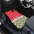 Singapore Christmas Car Mats with Skyline Batik Patterns Landmark Silhouettes and Festive Design - Wonder Print Shop