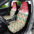 Singapore Christmas Car Seat Cover with Skyline Batik Patterns Landmark Silhouettes and Festive Design - Wonder Print Shop