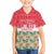 Singapore Christmas Family Matching Off The Shoulder Long Sleeve Dress and Hawaiian Shirt with Skyline Batik Patterns Landmark Silhouettes and Festive Design - Wonder Print Shop