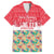Singapore Christmas Family Matching Off Shoulder Maxi Dress and Hawaiian Shirt with Skyline Batik Patterns Landmark Silhouettes and Festive Design - Wonder Print Shop