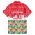 Singapore Christmas Family Matching Off Shoulder Maxi Dress and Hawaiian Shirt with Skyline Batik Patterns Landmark Silhouettes and Festive Design - Wonder Print Shop