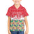 Singapore Christmas Family Matching Off Shoulder Maxi Dress and Hawaiian Shirt with Skyline Batik Patterns Landmark Silhouettes and Festive Design - Wonder Print Shop