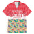 Singapore Christmas Family Matching Short Sleeve Bodycon Dress and Hawaiian Shirt with Skyline Batik Patterns Landmark Silhouettes and Festive Design - Wonder Print Shop