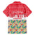 Singapore Christmas Family Matching Short Sleeve Bodycon Dress and Hawaiian Shirt with Skyline Batik Patterns Landmark Silhouettes and Festive Design - Wonder Print Shop