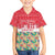 Singapore Christmas Family Matching Short Sleeve Bodycon Dress and Hawaiian Shirt with Skyline Batik Patterns Landmark Silhouettes and Festive Design - Wonder Print Shop