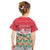 Singapore Christmas Kid T Shirt with Skyline Batik Patterns Landmark Silhouettes and Festive Design - Wonder Print Shop