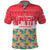 Singapore Christmas Polo Shirt with Skyline Batik Patterns Landmark Silhouettes and Festive Design - Wonder Print Shop