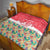 Singapore Christmas Quilt with Skyline Batik Patterns Landmark Silhouettes and Festive Design - Wonder Print Shop