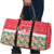 Singapore Christmas Travel Bag with Skyline Batik Patterns Landmark Silhouettes and Festive Design - Wonder Print Shop