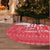 Singapore Christmas Tree Skirt with Skyline Batik Patterns Landmark Silhouettes and Festive Design - Wonder Print Shop