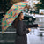 Singapore Christmas Umbrella with Skyline Batik Patterns Landmark Silhouettes and Festive Design - Wonder Print Shop
