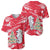 Singapore Christmas Baseball Jersey with Merlion Santa Hat Batik Christmas Tree and City Skyline Design - Wonder Print Shop