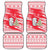 Singapore Christmas Car Mats with Merlion Santa Hat Batik Christmas Tree and City Skyline Design - Wonder Print Shop