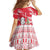 Singapore Christmas Family Matching Mermaid Dress and Hawaiian Shirt with Merlion Santa Hat Batik Christmas Tree and City Skyline Design - Wonder Print Shop