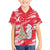 Singapore Christmas Family Matching Short Sleeve Bodycon Dress and Hawaiian Shirt with Merlion Santa Hat Batik Christmas Tree and City Skyline Design - Wonder Print Shop