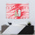 Singapore Christmas Tapestry with Merlion Santa Hat Batik Christmas Tree and City Skyline Design - Wonder Print Shop