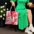 Singapore Christmas Tote Bag with Merlion Santa Hat Batik Christmas Tree and City Skyline Design - Wonder Print Shop