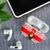 Georgia Christmas AirPods Case with Santa in Chokha Wine Barrel Gingerbread and Coat of Arms Design - Wonder Print Shop