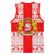 Georgia Christmas Basketball Jersey with Santa in Chokha Wine Barrel Gingerbread and Coat of Arms Design - Wonder Print Shop