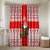 Georgia Christmas Bathroom Set with Santa in Chokha Wine Barrel Gingerbread and Coat of Arms Design - Wonder Print Shop