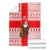 Georgia Christmas Blanket with Santa in Chokha Wine Barrel Gingerbread and Coat of Arms Design - Wonder Print Shop