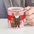 Georgia Christmas Ceramic Mug with Santa in Chokha Wine Barrel Gingerbread and Coat of Arms Design - Wonder Print Shop