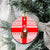 Georgia Christmas Ceramic Ornament with Santa in Chokha Wine Barrel Gingerbread and Coat of Arms Design - Wonder Print Shop